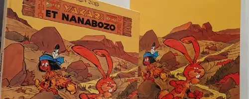 Visuel de la bd Yakari et Nanabozo de Derib et Job chez Le Lombard